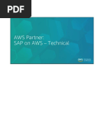 AWS+Partner+ +SAP+on+AWS+ (Technical) +v2.1.0+Student+Guide