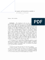 Interpolation Spaces and Interpolation Methods - N. Aronszajn & E. Gagliardo