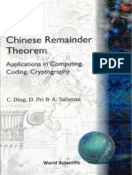 Chinese Remainder Theorem Applications in Computing, Coding, Cryptography (C. Ding) (Z-Library)