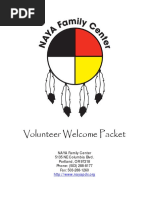 NAYA Capstone Volunteer Welcome Packet 2021