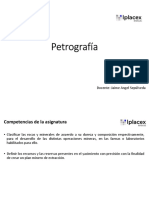 Petrografia - Semana 1