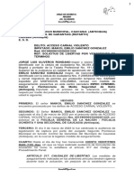 Solicitud de Libertad Por Vencimiento de Terminos Maykol Sanchez Gonzalez 051546099152202251224 PDF