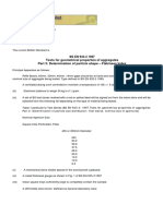 Flakiness Index BS en 933-3 1997