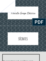 Sócrates - Filosofia Grega Clássica