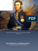 José de San Martín y La Masonería 2023