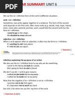 Life - 2e - BrE - Pre-Inter - SB - U06 - Grammar Summary