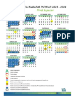 Calendario Escolar 2023 2024 NS