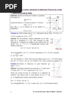 Problemas Resueltos de Limites