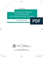 Certificación Acuicultura