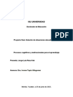 Proyecto Final. Solución de Situaciones Educativas Reales