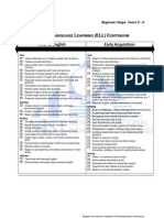 Y3-4 Language Learning Continuums