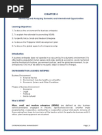 3 Identifying and Analyzing Domestic and International Opportunities 1