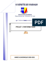 TP3 Projet Informatique