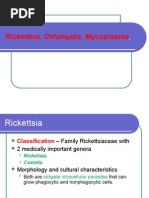 Lecture Rickettsia Chlamydia, Mycoplasma