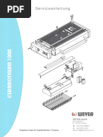 Weyer Ceramotherm 1000 - Serviceanleitung