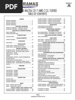 Diagramas Electricos Mazda CX 7 Awd 2.3l Turbo 2008 Free