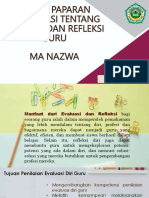 BAHAN PAPARAN DISEMINASI TENTANG EVALUASI DAN REFLEKSI GURU - WWW - Kherysuryawan.id