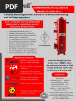 API Monogram Mud Gas Separator