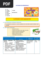 D2 A1 SESION MAT. La División Como Agrupación