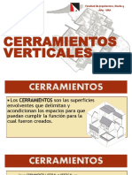 Cerramientos Verticales