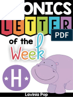 Letter of The Week H