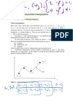 Chapter 3 Interpolation