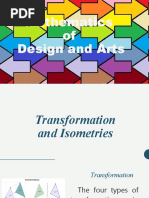 Math in Design and Arts