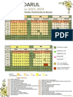 Calendar Scolar 2023-2024 - Arad