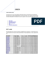 Transistores para Audio