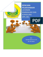 Rancangan Pelaksanaan Layanan Bimbingan Konseling