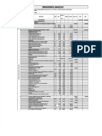 Presupuesto Analitico