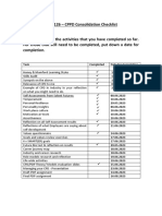 MAN126 - Consolidation Checklist - Hardeep