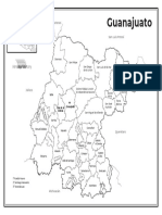 Mapa de Guanajuato Con Nombres