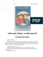 Condessa de Ségur - João Que Chora e João Que Ri