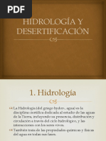 Hidrología y Desertificación