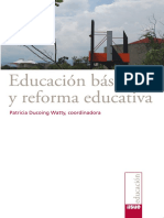 Educación Básica y Reforma Educativa.