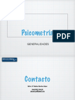 Psicometria GENERALIDADES Segucorp 1