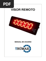 Manual Display Remoto DR Ss