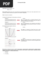 Coverage For Quiz