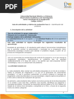 Guía de Actividades y Rúbrica de Evaluación - Unidad 1 - Fase 2 - Identificación Del Problema