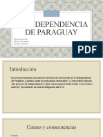 La Independencia de Paraguay