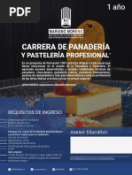 Carrera de Panadería y Patelería Profesional