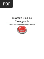 Examen Plan de Emergencia