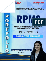 Eloisa May A. Masibag RPMS 2023