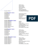 p3 Analysis of Past Papers