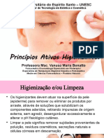 Aula 4 - Princípios Ativos Higienizantes