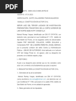 Constitución en Actor Civil 953-22