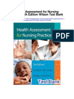 Health Assessment For Nursing Practice 5th Edition Wilson Test Bank