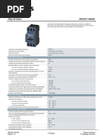 3RV20110EA20 Datasheet Es