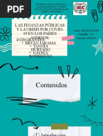 Grupo # 1 Las Finanzas Públicas y La Crisis Por Covid-19 en Los Países Andinos.